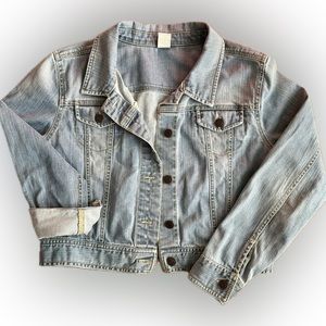 Tucker + Tate Nordstrom Girls Denim Jacket Button Up Size XL 16